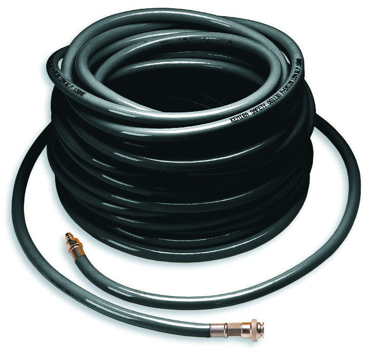 PVC 10mm Airline Hose with Double Action Couplings - 10m