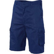 Cotton Drill Shorts- Lightweight Cool-Breeze Cotton Cargo Shorts