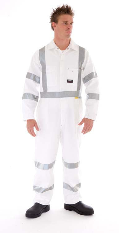 Cotton Drill Coverall - RTA Night Worker Coverall With 3M R/T