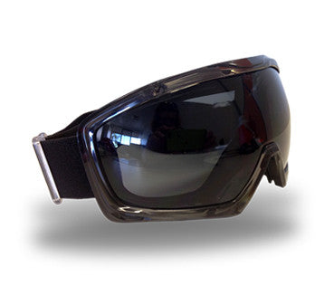 Cyclone Safety Goggles with Spherical Lens - Smoke