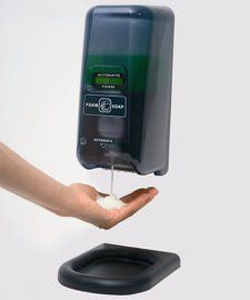 SaniShot Automatic Touchless Foaming Soap Dispenser