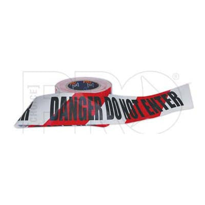 Barricade Tape Red/White - Danger - Do Not Enter