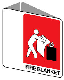 FIRE BLANKET 500 X 300mm  - POLY