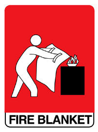 FIRE BLANKET - Sign