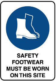 Safety Footwear Must Be Worn On This Site