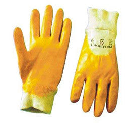 SUPER-Lite Yellow Nitrile Gloves