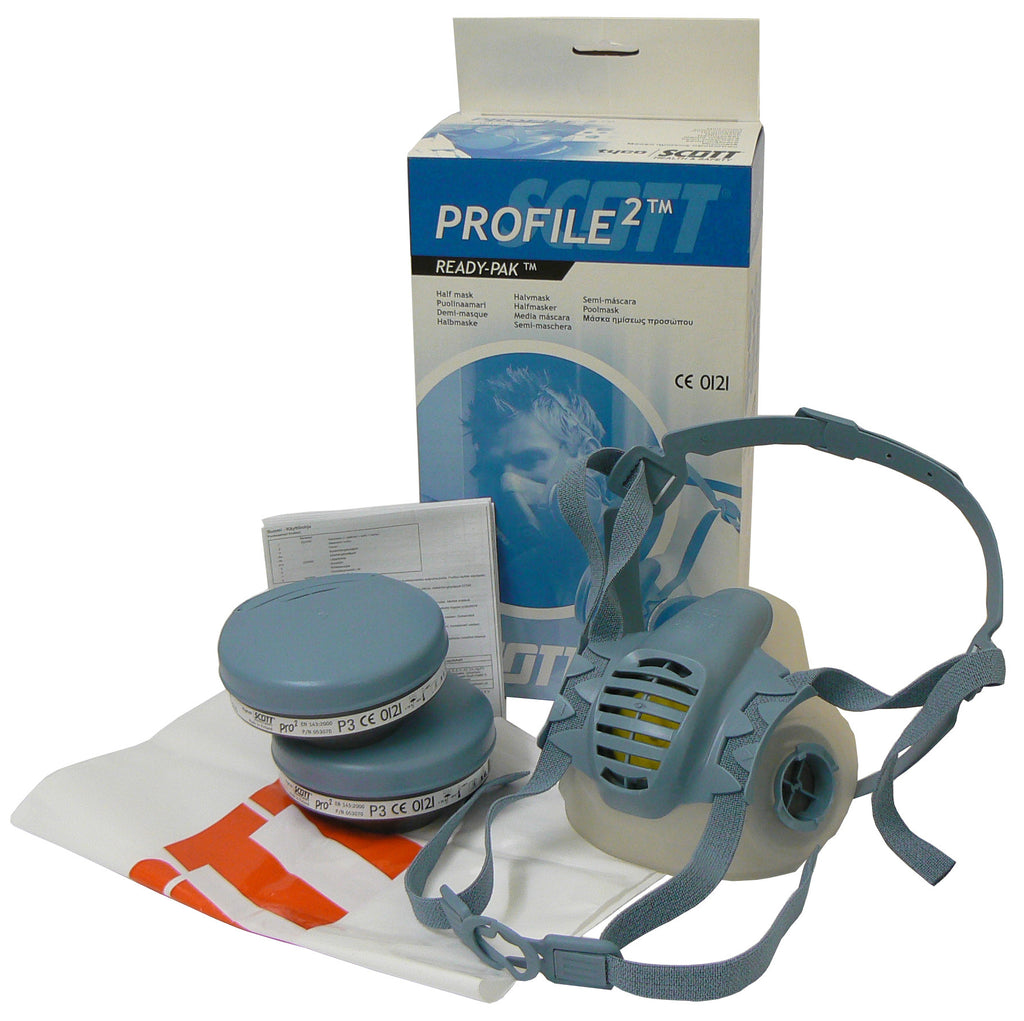 Pro 2 Half Face Respirator - Readipak - Large