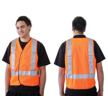 Flouro Day/Night Safety Vest 'H' Pattern