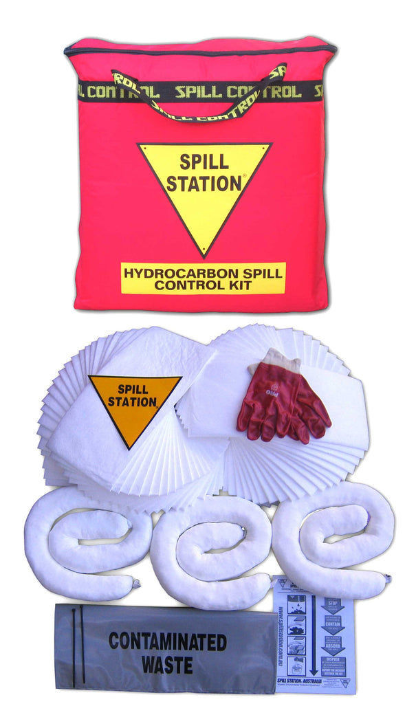 50 Litre Oil/Fuel Absorbent Spill Kit