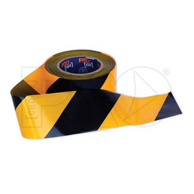 Barricade Tape Yellow/Black 100m X 75m