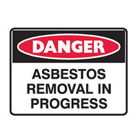 Asbestos Removal In Progress