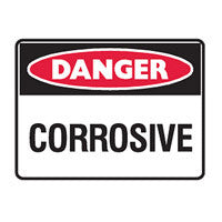 CORROSIVE -  Sign