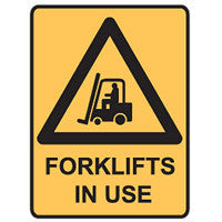 Forklifts In Use