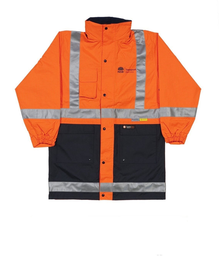 Rainwear - Rail "ELECTRICIANS" 4in1 Jacket with ZIp Out Vest