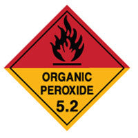 ORGANIC PEROXIDE 5.2 - Sign