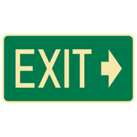 EXIT - With Right Arrow
