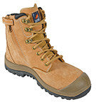 Mongrel Wheat High Lace up And Zipper Boot